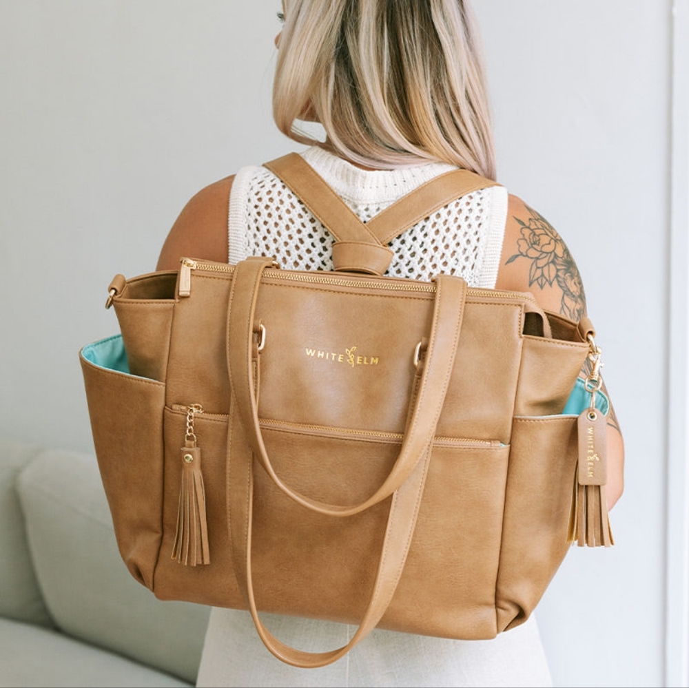 White Elm Gemini Convertible Backpack